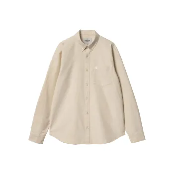 Carhartt WIP Shirts Unisex Corn Silk White
