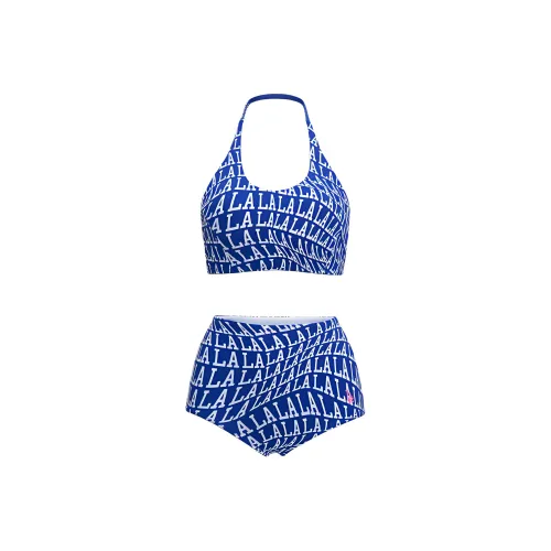 MLB Los Angeles Dodgers LLUSION BIKINI SET Bikini Women's Blue