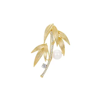 JAY Faux Pearl Brooches Women's