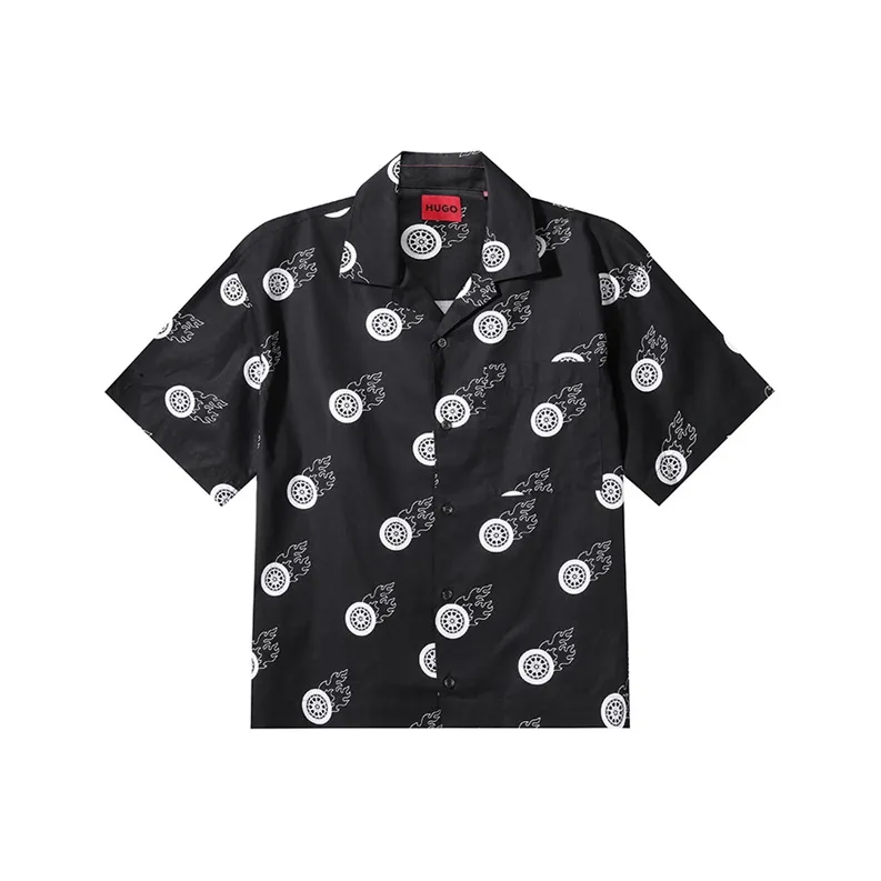 HUGO BOSS Egeeno Graphic print Shirt-0