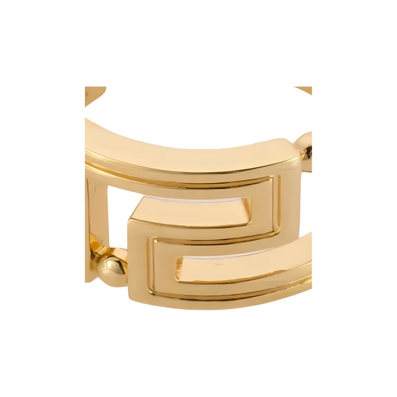 VERSACE Brass Rings Unisex Gold-2