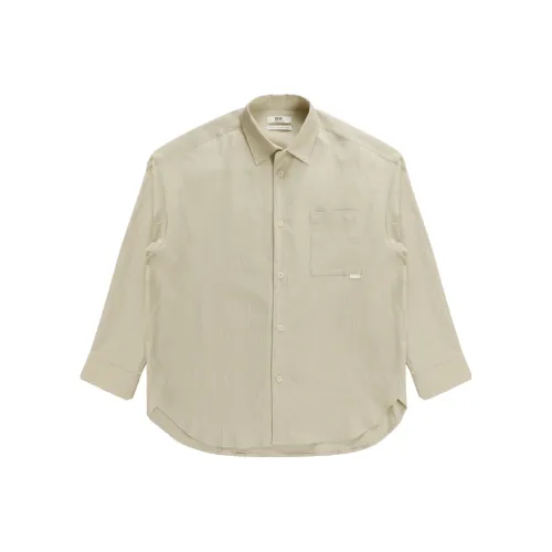 PUSH HZC Shirts Men Khaki