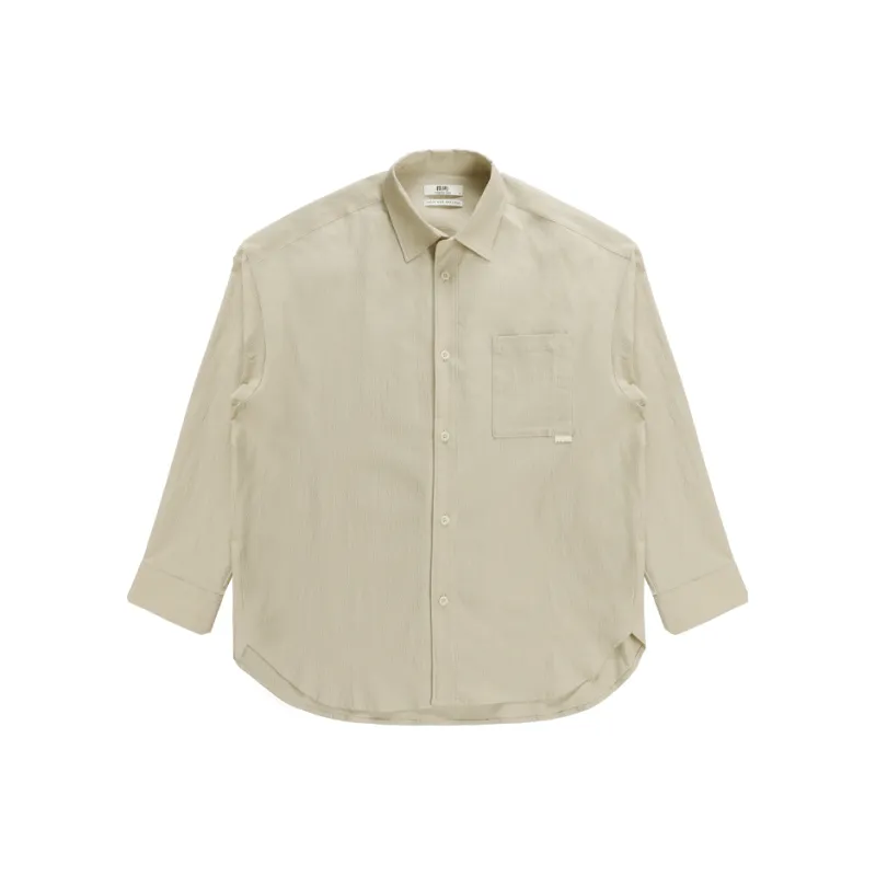 PUSH HZC Shirts Men Khaki-0
