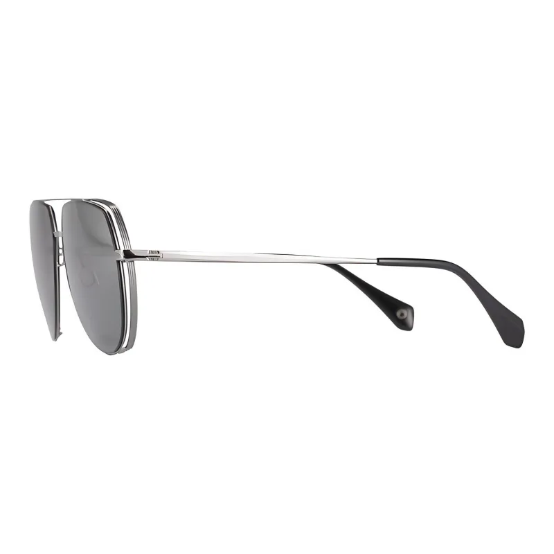 ZIPPO Aviator Sun Protection Sunglasses Unisex BK-Matte Black/GY-Antique Copper Gray-7