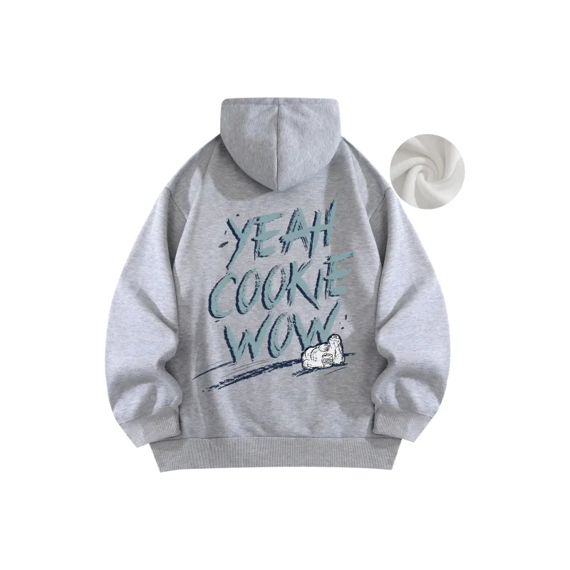 SESAME STREET Sweatshirt Thickened And Fleece Lined Unisex-16