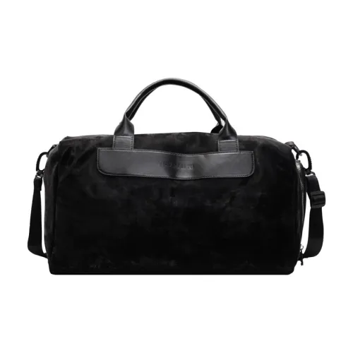 LETOO PU Travel Bag Unisex Black/Pink/Gray/Khaki