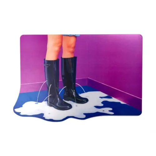 SELETTI Cork Placemats Blue Purple 45*35cm