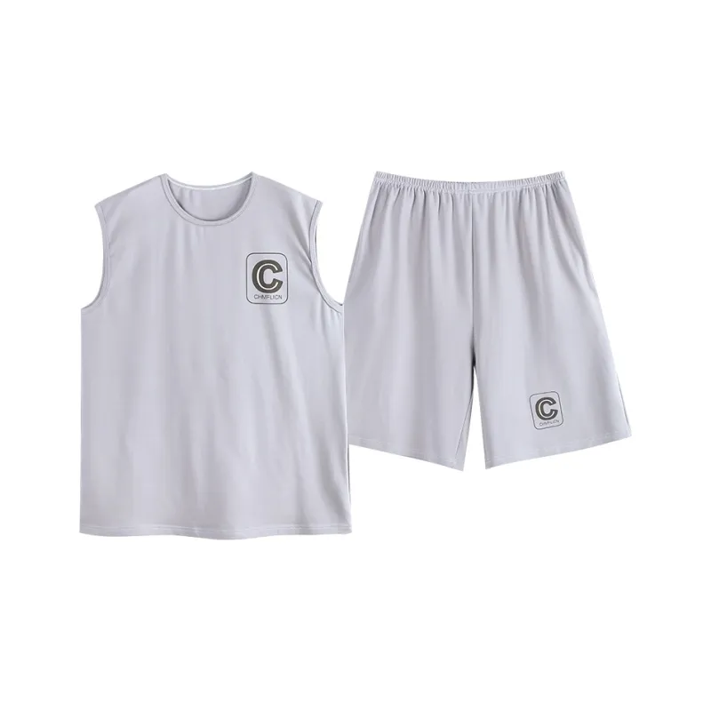 BONAS Pajama Set Men's Light Gray-0