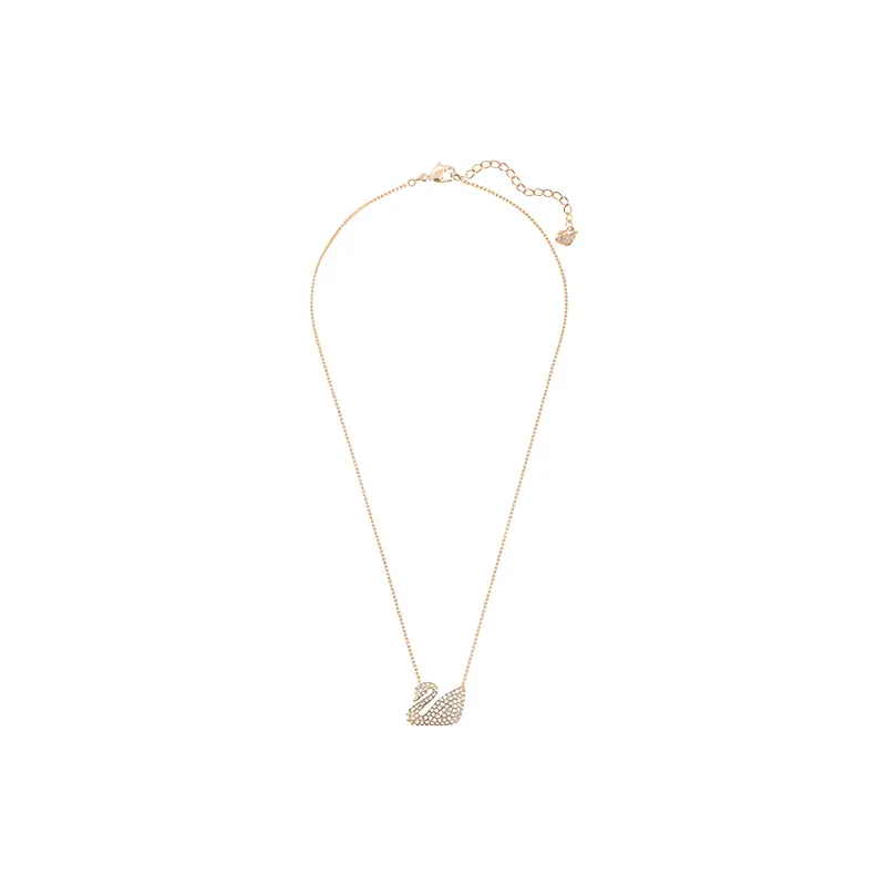 Swarovski Gold Plated Necklaces Women's Rose Gold-2