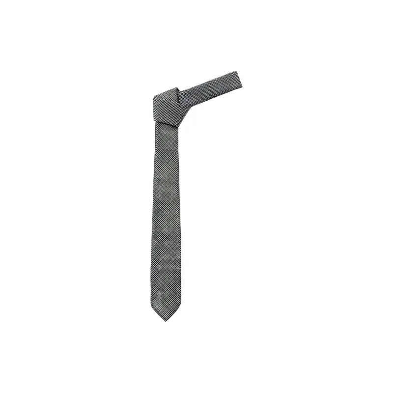 LARDINI Wool Ties Men's Dark Gray-1