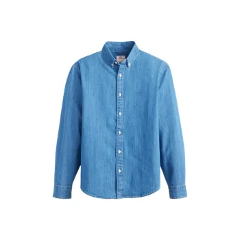 Levis Shirts Men Blue