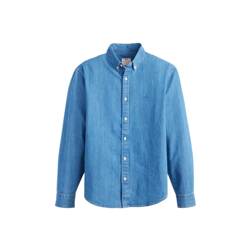Levis Shirts Men Blue-0