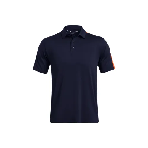 Under Armour UA Playoff 3.0 Striker Polo Shirt Men's Marine Blue