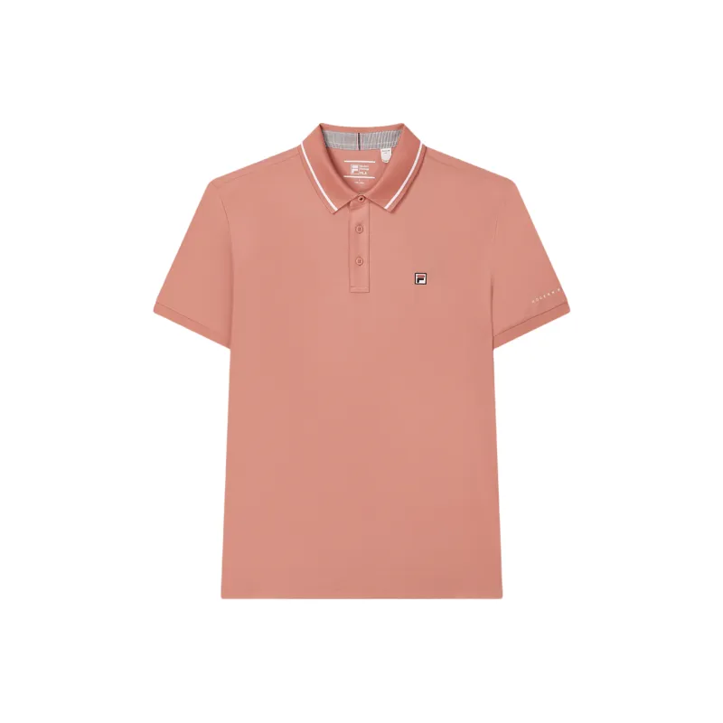 FILA Polo Shirt Men's Light Orange Pink-0
