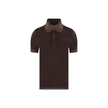 TOM FORD Polo Shirt Men's Brown