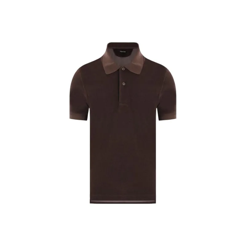 TOM FORD Polo Shirt Men's Brown-0