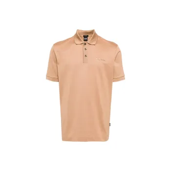 HUGO BOSS SS24 Polo Shirt Men's Beige