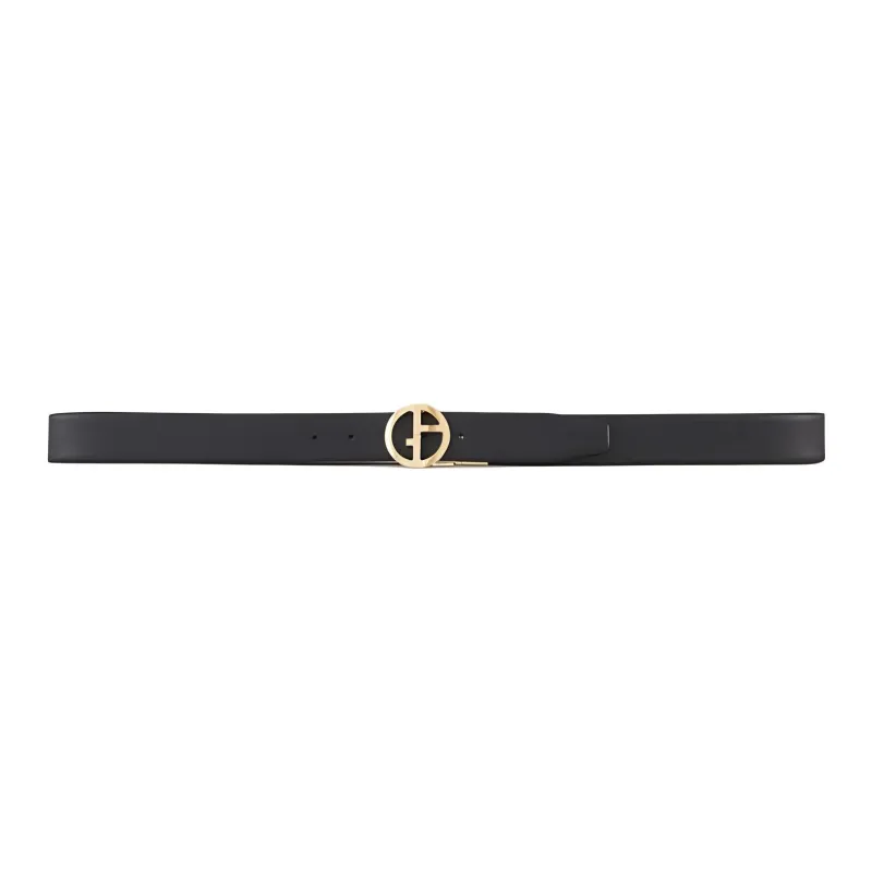 GIORGIO ARMANI Two toned Reversible Leather Belt-1