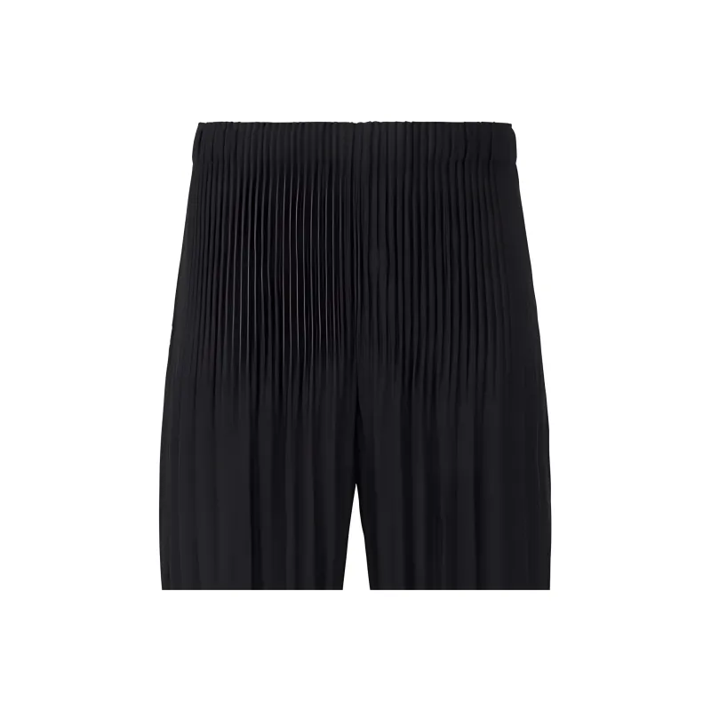 Homme Plissé Issey Miyake Plissé Cropped Drop crotch Trousers-1