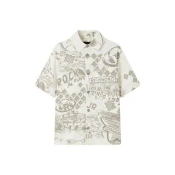 JOHN RICHMOND SS25 Shirt Men's Ecru