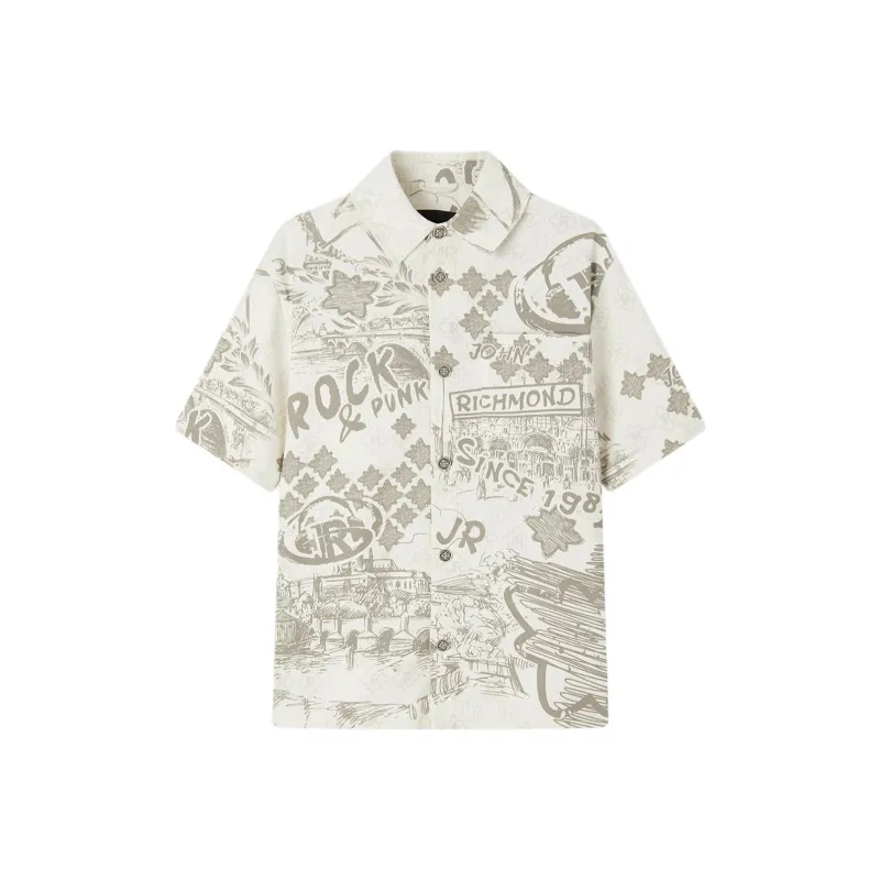 JOHN RICHMOND SS25 Shirt Men's Ecru-0