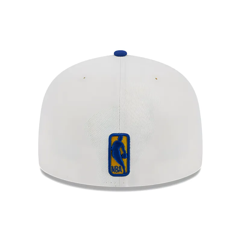 Nba Golden State Warriors New Era Victory Grove Vintage Sidepatch Sneaker 59Fifty Fitted Hat-2