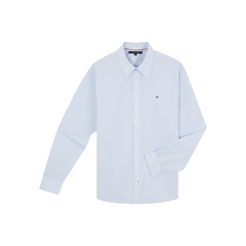 Tommy Hilfiger Shirt Men's Blue White Plaid-0