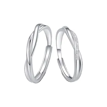 Xiaoyinjiang 999 Fine Silver Rings Unisex