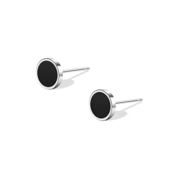 BLANK IN BLANK Sterling Silver Stud Earrings Unisex