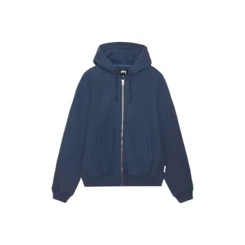 Stussy Fleece Raglan Zip Hoodie