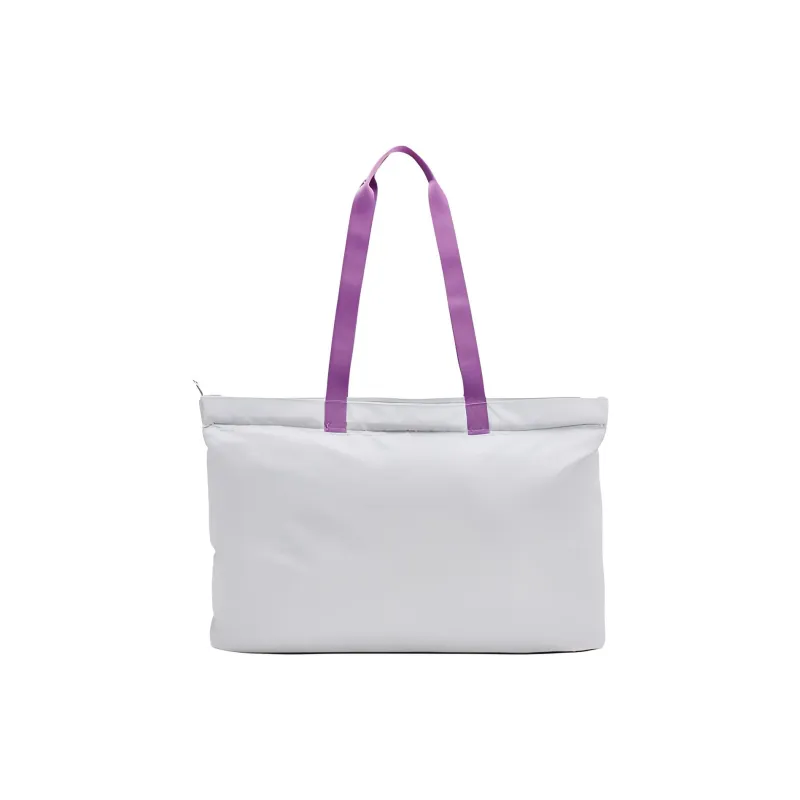 Under Armour Polyester Tote Bag, Shopping Bag, Shoulder Bag, Handbag Regular Unisex Gray & Purple-1