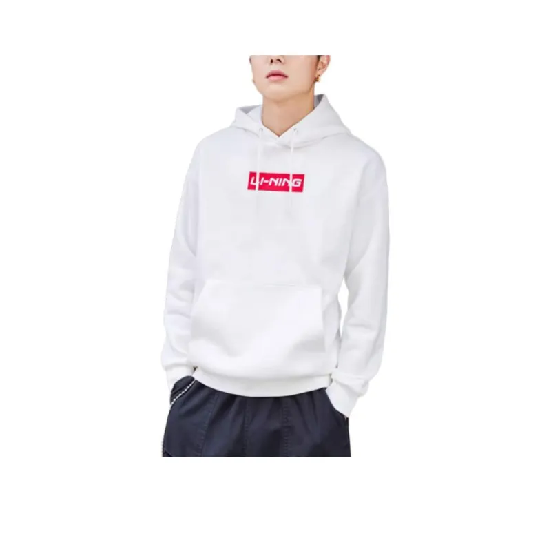 LiNing Sweatshirt Unisex Standard White-0