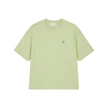 CALVIN KLEIN T Shirt Unisex Light Green