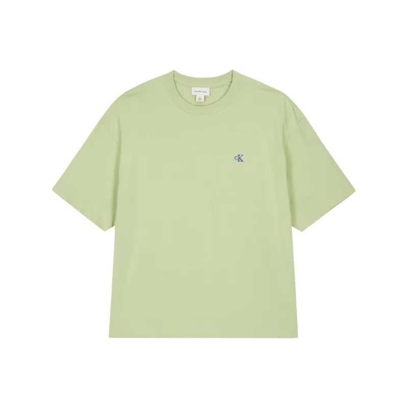 CALVIN KLEIN T Shirt Unisex Light Green-0