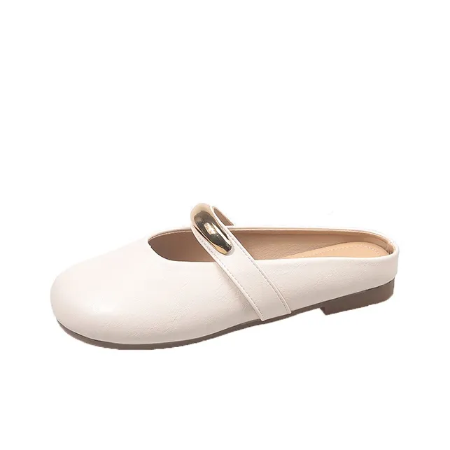Puppytown Rubber Sole Abrasion Resistant Slip Resistant Wrap toe Slippers Women's-0