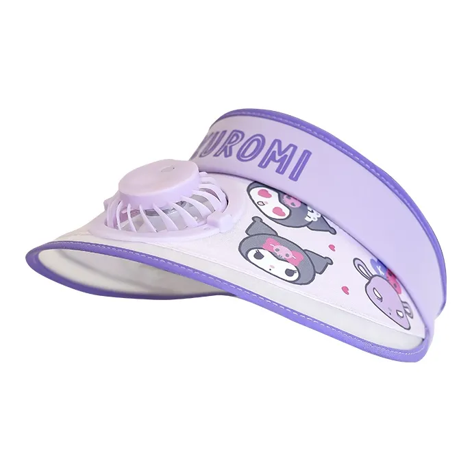 Sanrio Kuromi My Melody Polyamide Sun Protection Hats Kids'-0
