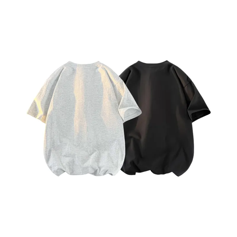 IN'S T Shirt Unisex Multicolor Heather Gray-17
