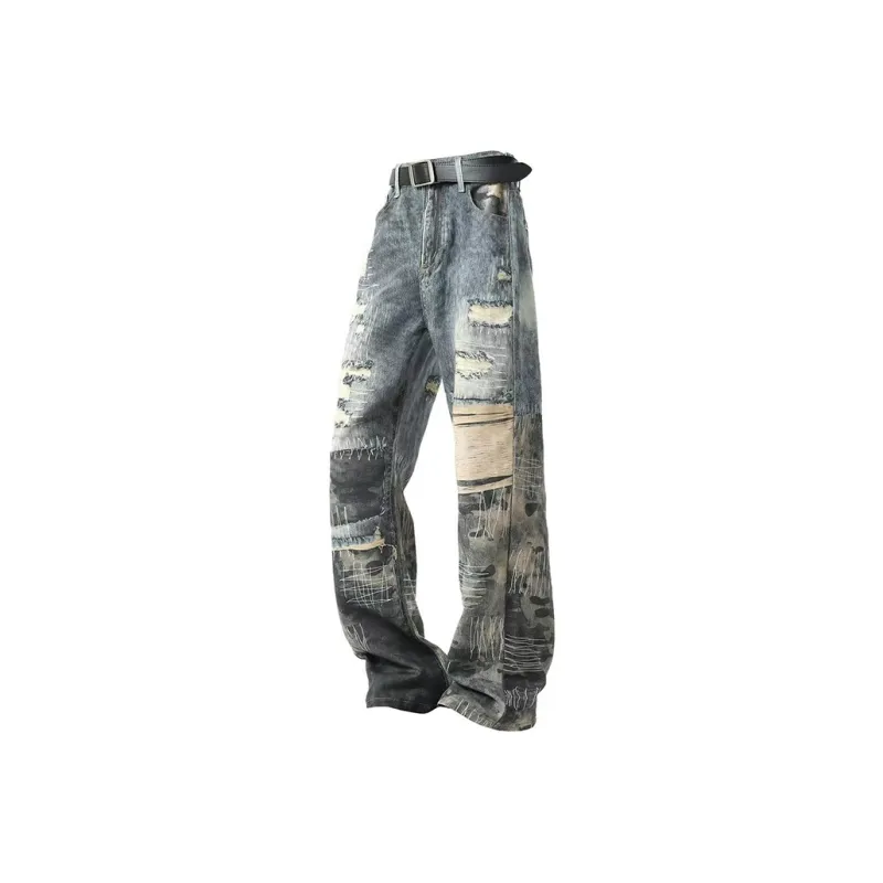 FASTFISH Jeans Unisex Blue-1