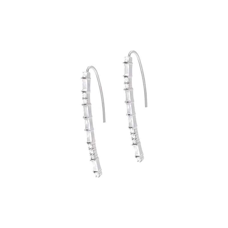 EMPORIO ARMANI Sterling Silver Drop Earrings-0