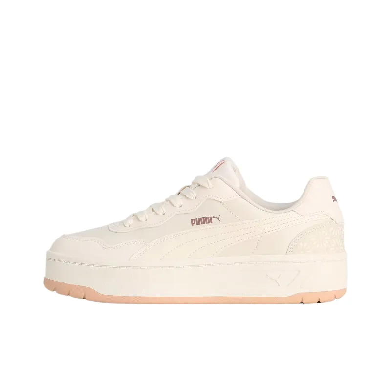 PUMA Coat Rally SKYE Low Top Training Shoes Women's Ecru-0