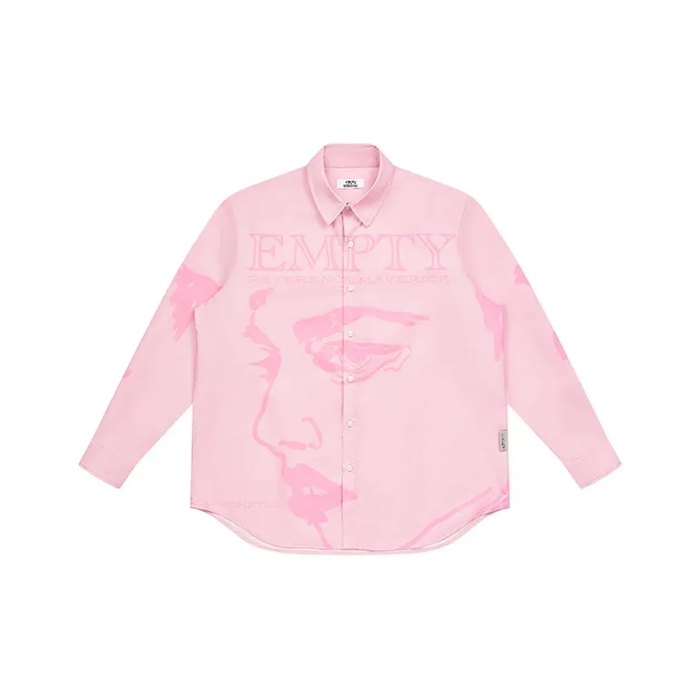 EMPTY REFERENCE Shirts Unisex Pink-0