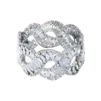 Swarovski Hyperbola Wave Crystal Bracelet