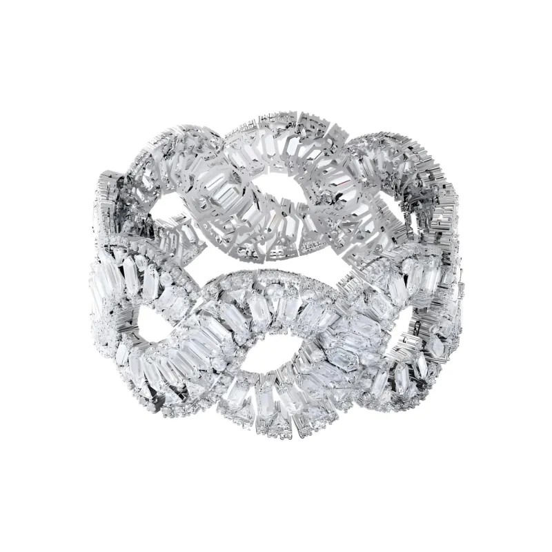 Swarovski Hyperbola Wave Crystal Bracelet-0
