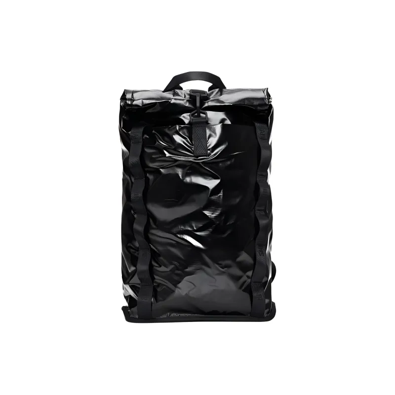 Rains Polyester Backpack Regular Unisex Black-0