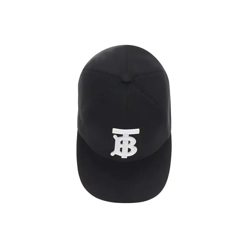 Burberry Monogram Motif Cotton Jersey Baseball Cap-4