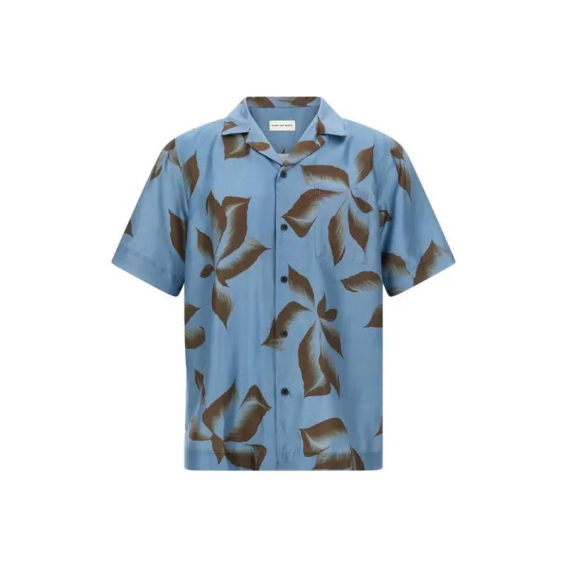 DRIES VAN NOTEN Carltone Short Sleeved Shirt-0