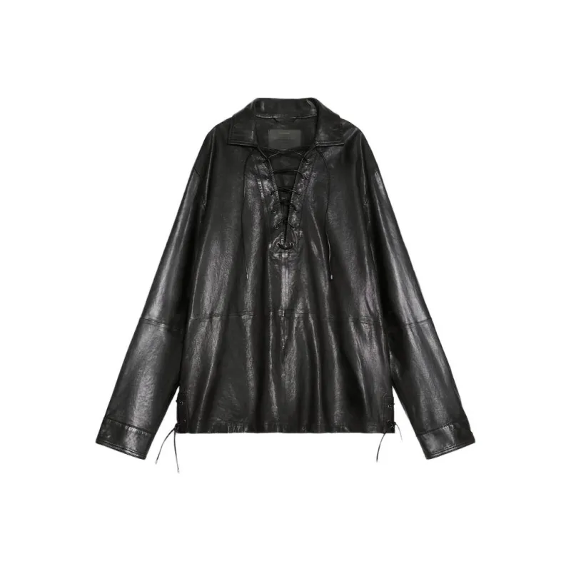 ZARA X STEVEN MEISEL Co-brand Shirts Unisex Black-0