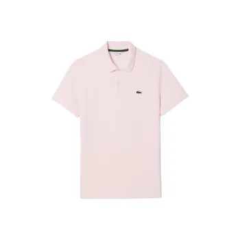 LACOSTE Polo Shirt Men's Light Pink