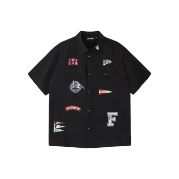 FILA FUSION Shirts Men Jet Black