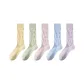 Light Yellow+Light Green+Light Pink+Light Blue+Light Purple[5 Pack]